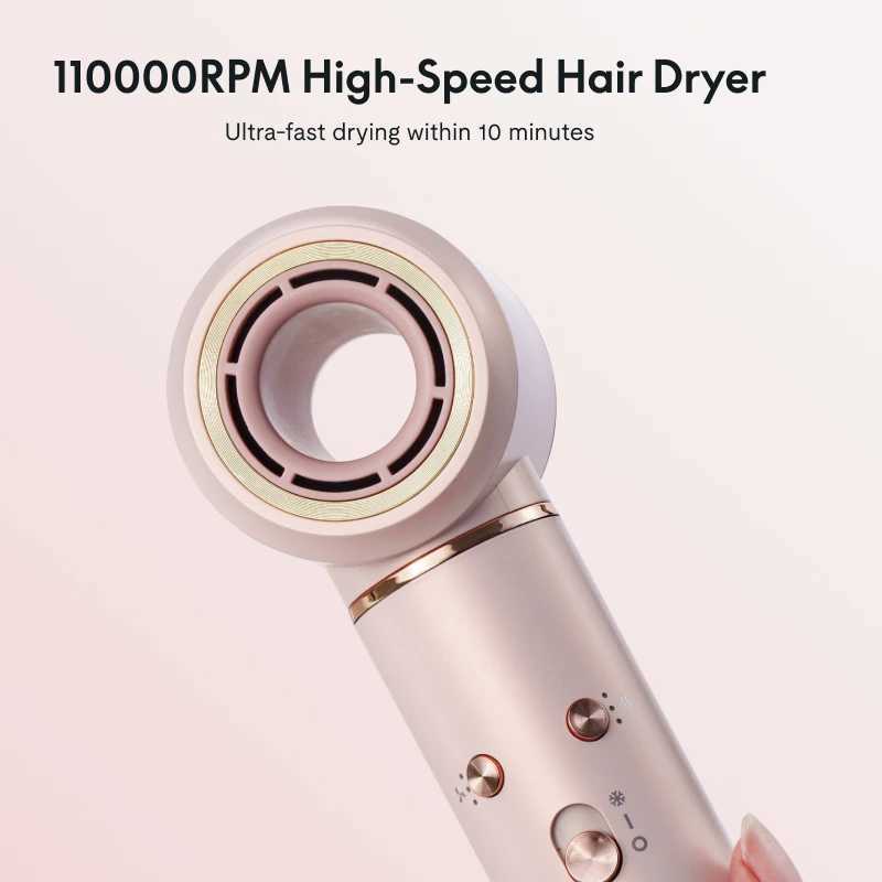 5-in-1 Multi-Functional Hair Dryer Fast Drying Intelligent Heat Control 600 Million Negative Ions for Frizz-Free Styling z250520