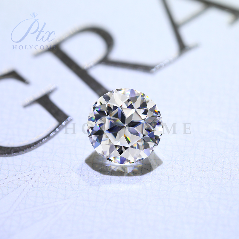 Jubilee Cut Moissanite Hot Sale New Loose Multi Colors Round Shape VVS Moissanite Diamond for Making Jewelry Ring Bead Wholesale