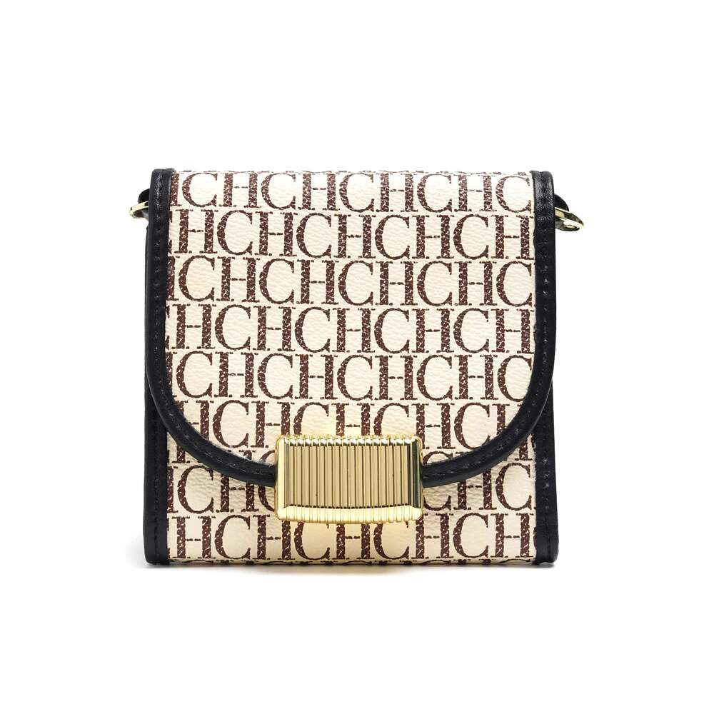 CH Compact Crossbody Exquisite Brand Women's Chain Bag Letter Printing Light Niche Design Fashion Elegant