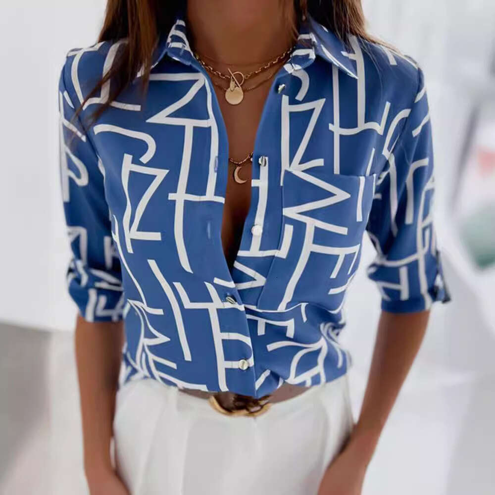 T Shirt Women Womens T Shirt Designer Tshirt Women Graphic Tees Designer Shirt 2025 Womens Spring and Autumn Top Long Sleeved Printed Shirt for Women