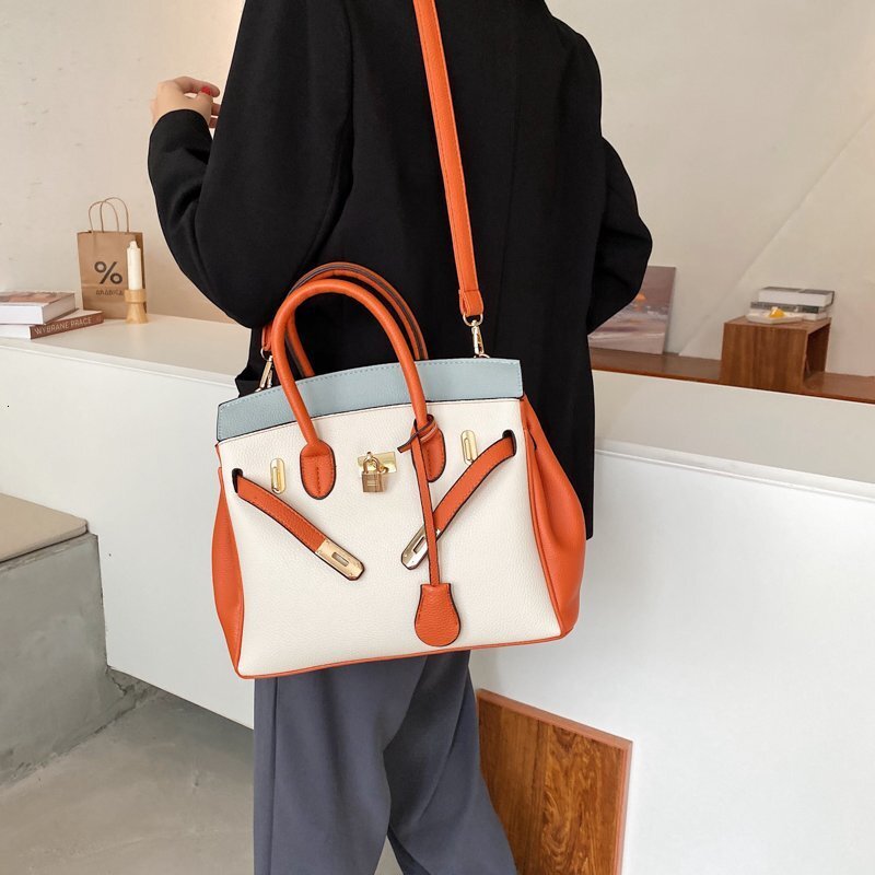 High quality brand new free designer bag multifunctional high-end women's color blocking popular fashion shoulder crossbody bag
