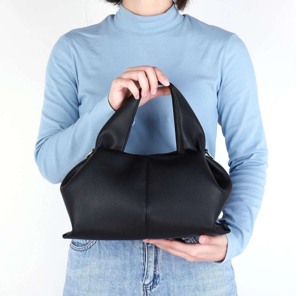 Women PU Crossbody Cloud Leather Shoulder Casual Top Handle Satchel Sling Bag Girl Stylish Purse