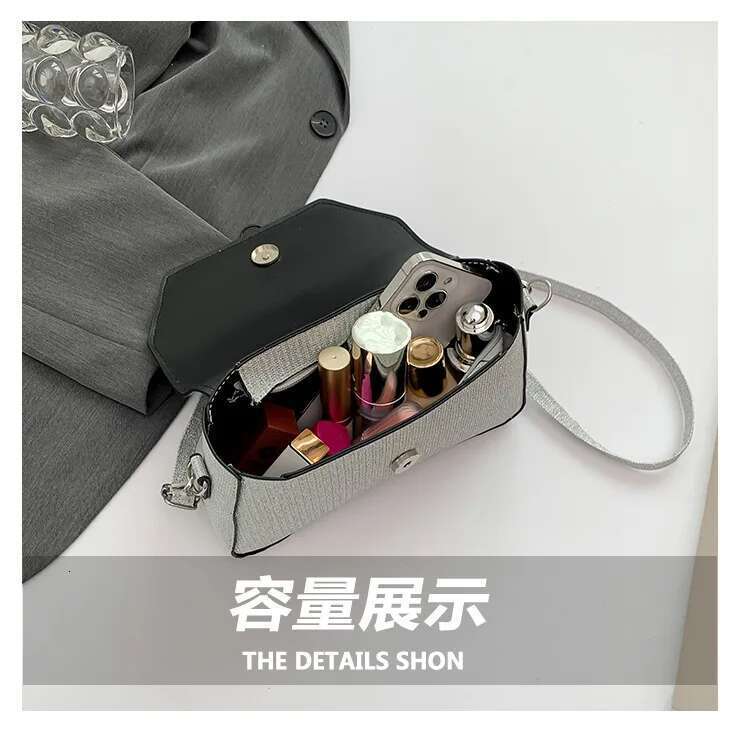 Women's Shoulder Fashion Hand Canvas Wallet Portable Tote Handbags Small Square Bag Bow Crossbody Bags