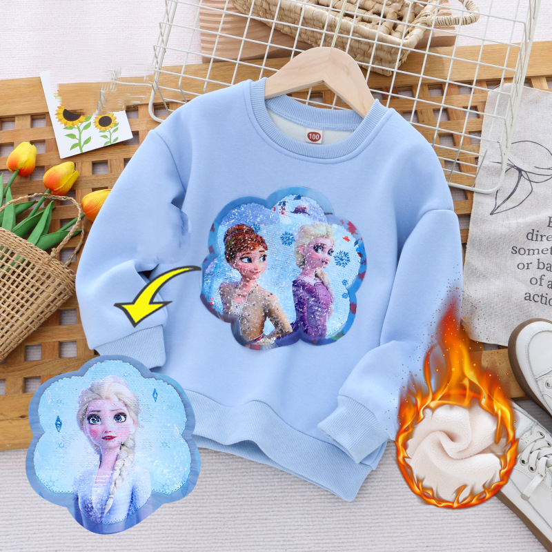 DISNEY infant designer clothes girl's summer clothes short sleeves comfortable and soft Frozen Elsa princess Princess baby clothes printed design