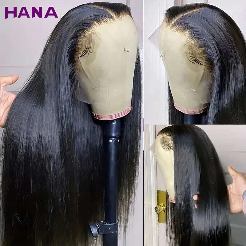 200% Density 7x5 Closure Highlights Ash Blonde Colored Straight 13X4 13x6 Lace Frontal Wig Human Hair Wigs For Women