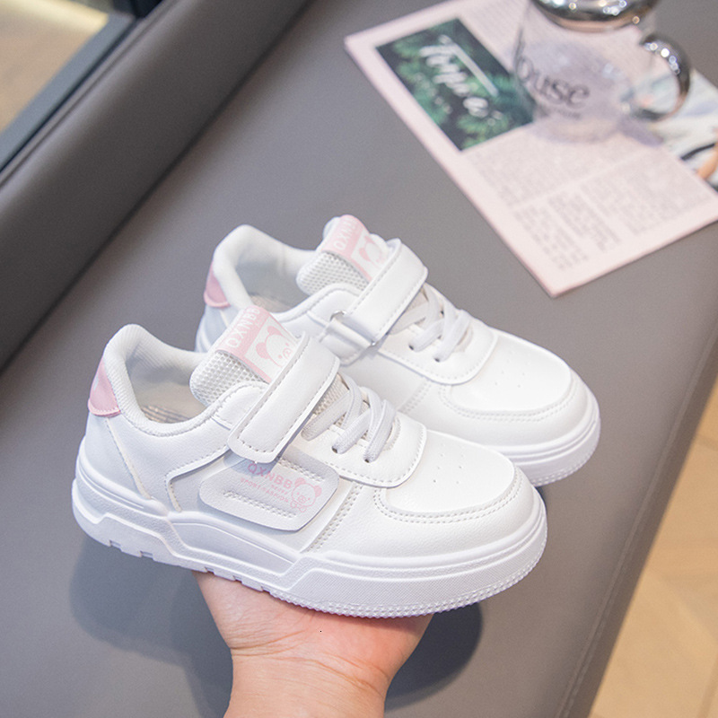 Ddmyshoesvip Girls Soft Soled Board Mid To Large Spring Styles children's shoes White Primary School And Shoes Children S Sneakers Sports Shoes