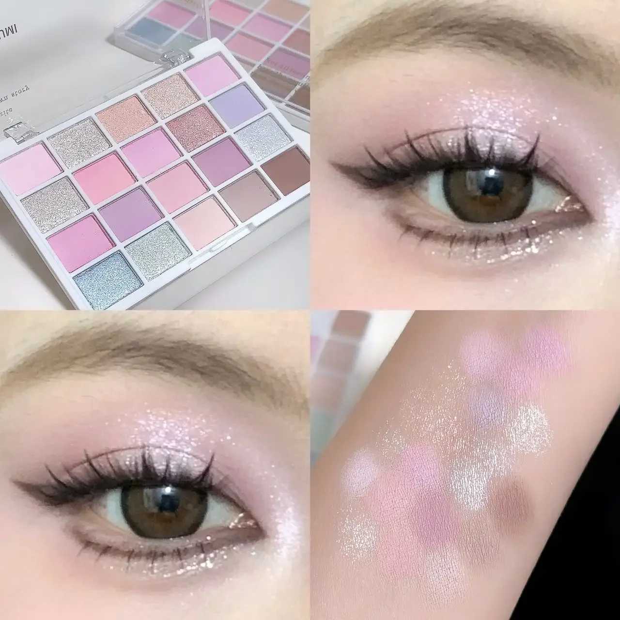20 color Korean Low Saturation Eyeshadow Tray Matte Waterproof Brown Pink Long-lasting Makeup Daily Makeup NewXJ250520