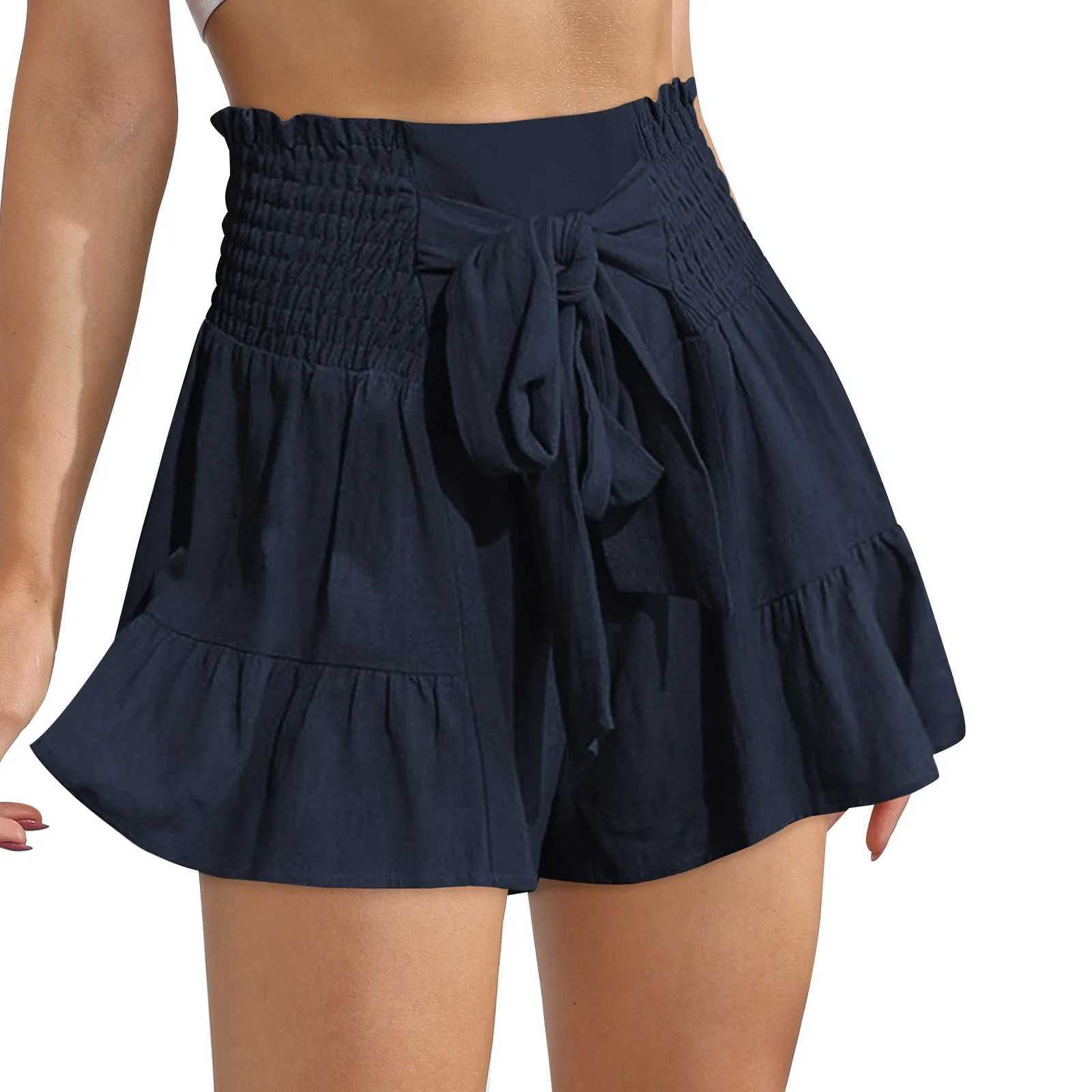 2 In 1 High Waisted Flowy AthLEtic Shorts For Women Gym Yoga Workout Running Tennis Skirt Shorts Cute Casual Summer ShortsXJ250520