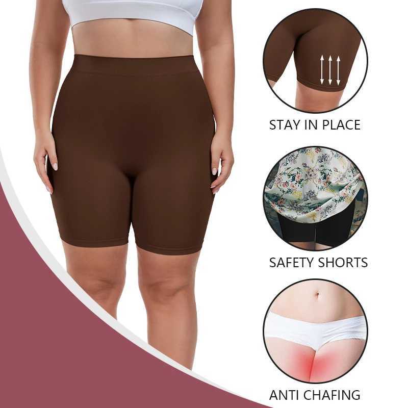 New Shapewear Women Tummy Control Shorts Anti-Chafing Thigh Slimmer Butter Lifter Body Shaper Safety Panties 3XL 4XLXJ250520