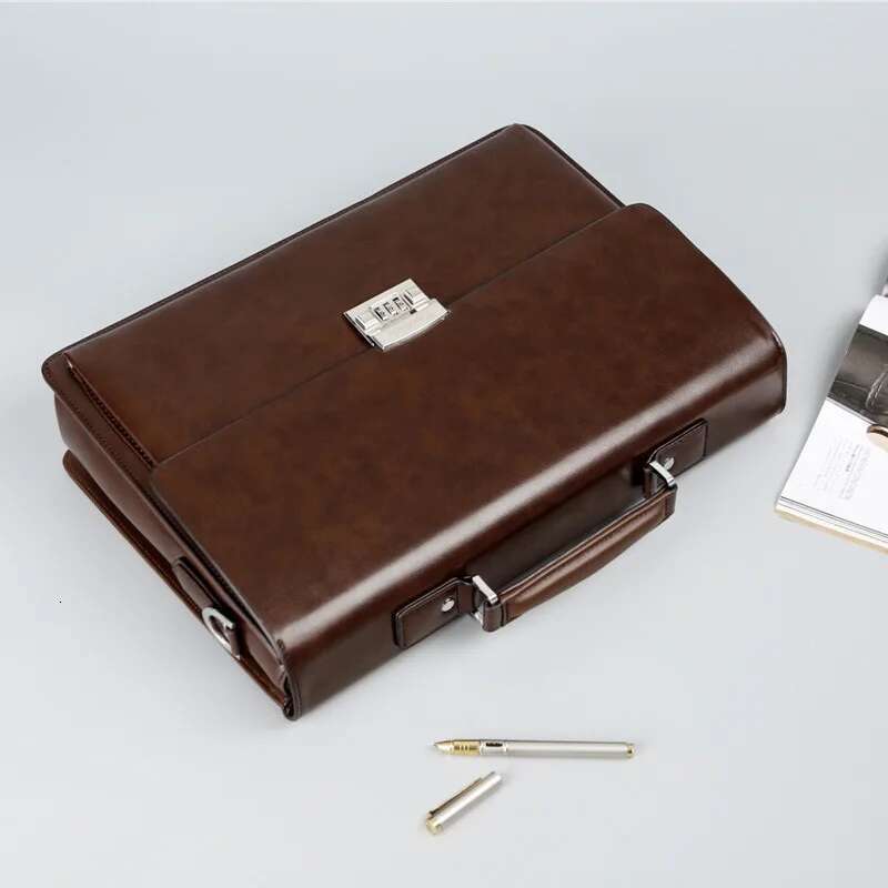 Leather For Men Bag Brand Women's Bags Executive Briefcase Man Suitcase Laptop Men's Handbag Business Tote Bolsas