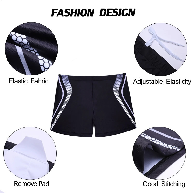 Datifer Swimwear Male Summer Beach Surfing Fashion Swimsuit Boxer Shorts High Quality Mens Swim Trunks With Pad 250516Z