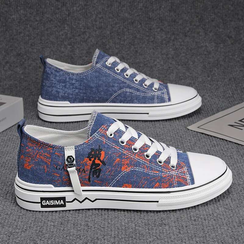 Designer casual shoes JY/New Men's Four Seasons Jeans Sailing Shoes, Sports Everyday Shoes, Comfortable Walking Shoes, Board Shoes