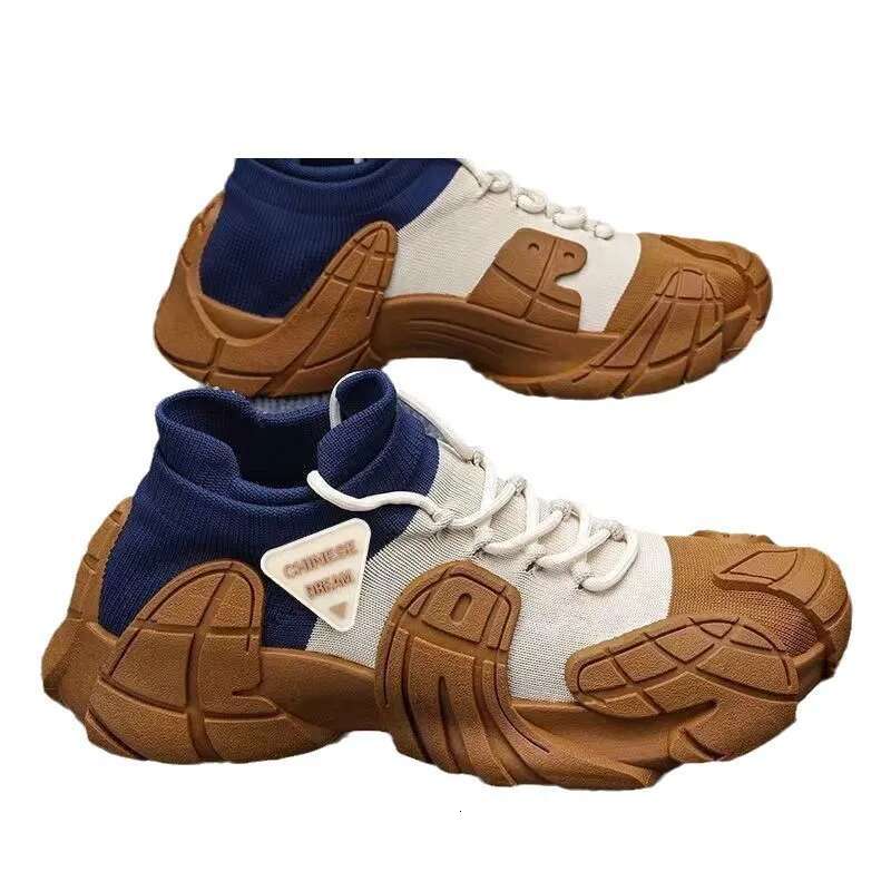 Designer casual shoes Men's Comfortable Lightweight Thick Sole High Strength Resistant Non-Slip Wear Resistant Sports & Everyday Men's Shoes