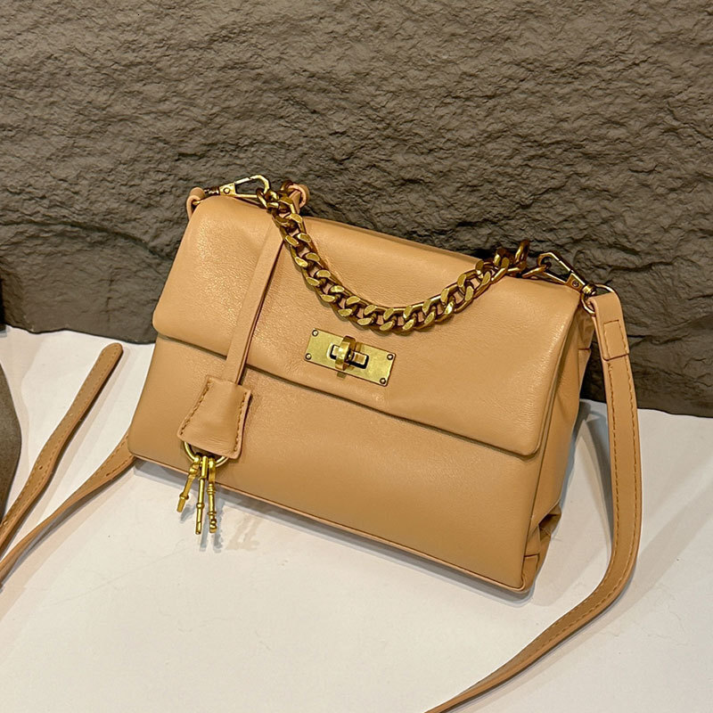 Free Shipping Designer Bag Women's Crossbody Bag Simple And Fashionable Korean Version Chain Women's Bag Commuting Handbag Versatile Shoppin