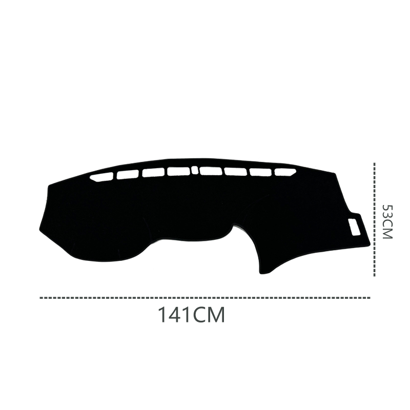 For Accord 2014-2017 Dashboard Sunshade Cover, Front Windshield UV Protection, Polyester Fiber Material, Heat Blocking Sun Visor Pad, Car Interior Acc