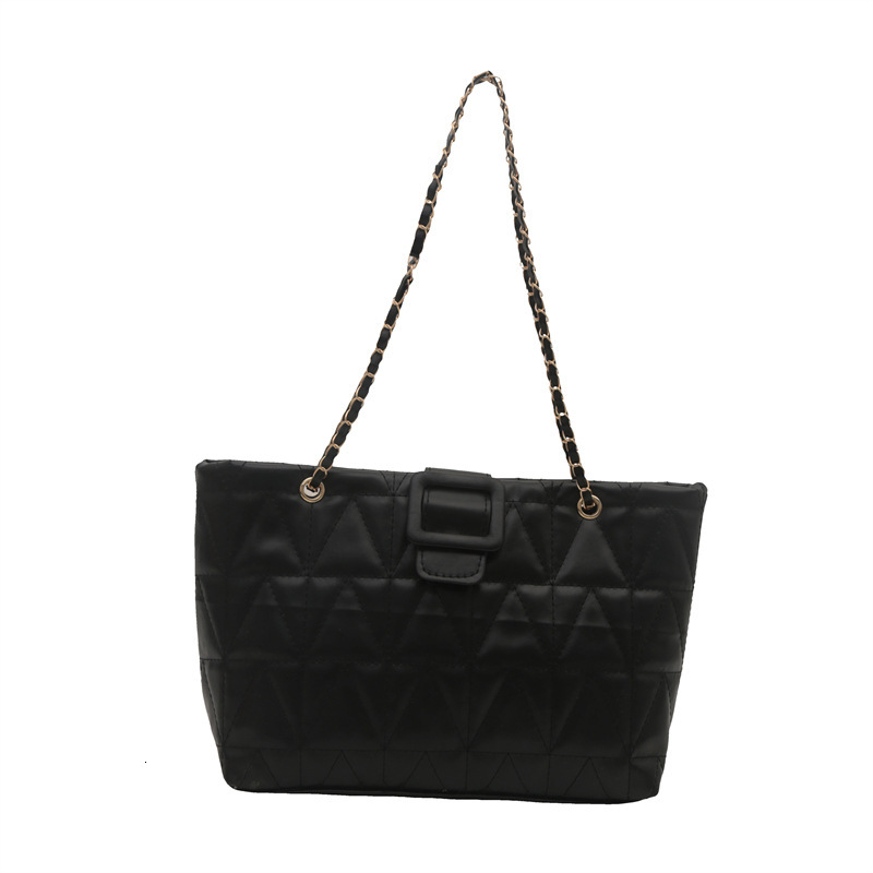 Free Delivery Designer Bag Premium Underarm 2025 Trendy Fashion Small Fragrant Ling Grid Chain Bag Niche Commuter Single Shoulder Tote Bag Luxury Bag