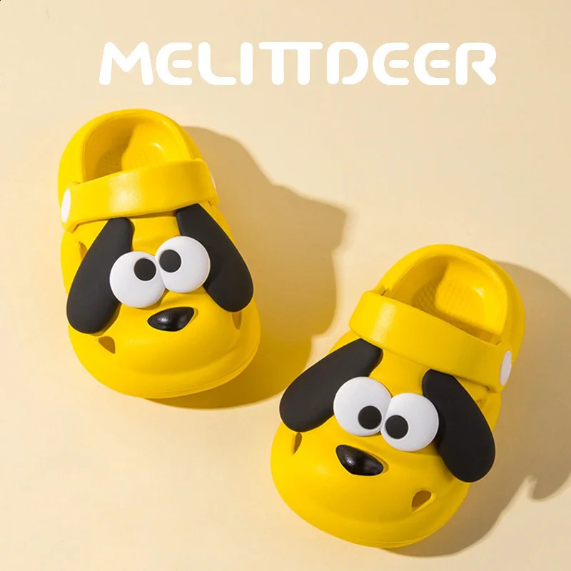 MELITTDEER Boys Summer Sandals - Comfortable Soft-Bottom Outdoor and Home Slippers for Kids Quick-Dry and Breathable 250519
