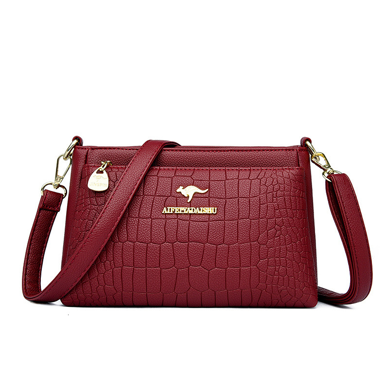 2025 New Outdoor Style Luxury Free Delivery Designer Bag Ladies' Fashionable Versatile Hand-held Middle-aged Mother Bag Simple Single Shoulder Cr