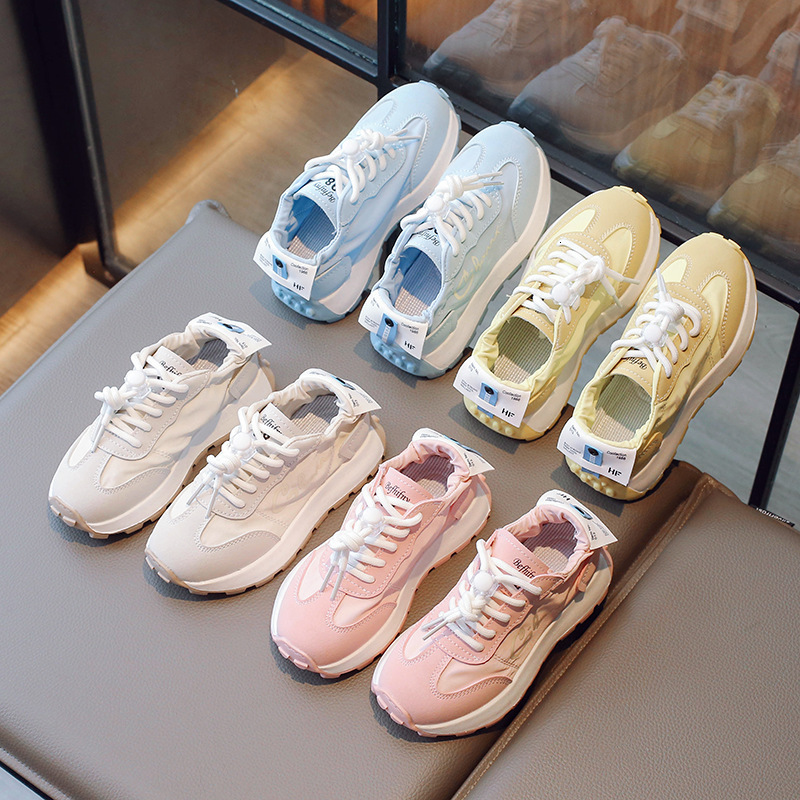 Ddmyshoesvip Girls Spring Autumn New Sports Dad Soft Soled Boys Middle And Large Children S Lightweight Running Shoes Versatile
