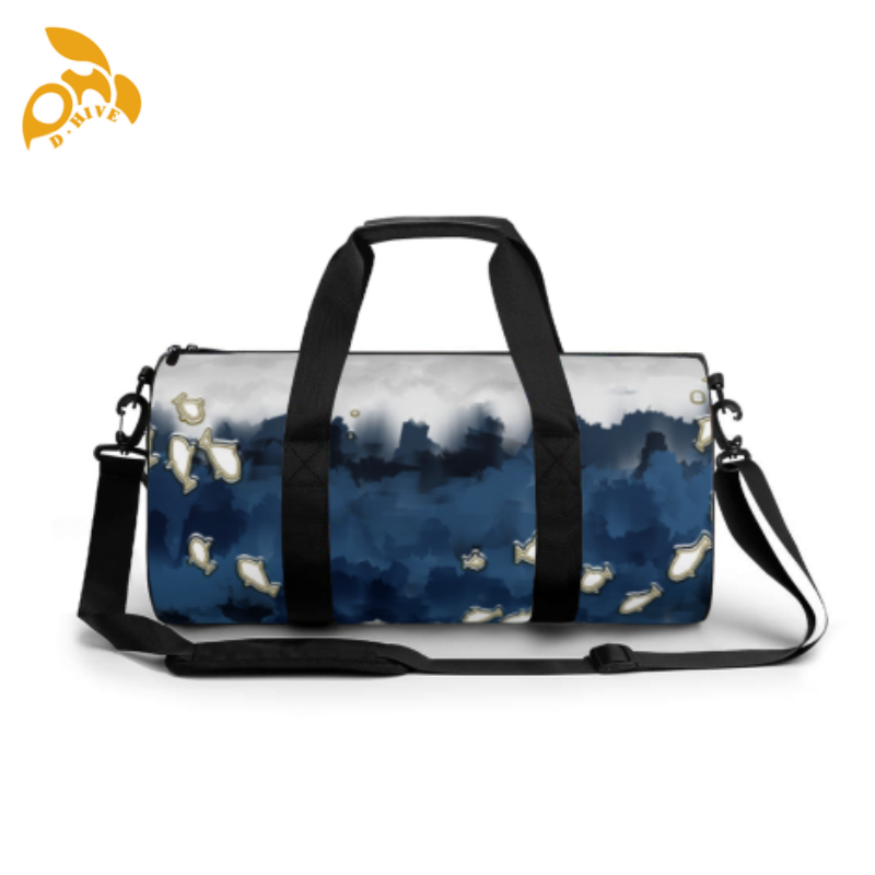 Free delivery: TOP designer custom round beige,fashion white and black semi-long lightweight round sports bags