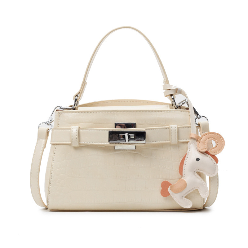 Fashion Crocodile Pattern Handheld Kelly for Women 2025 New Fashionable Versatile Shoulder with High Quality Crossbody Bag