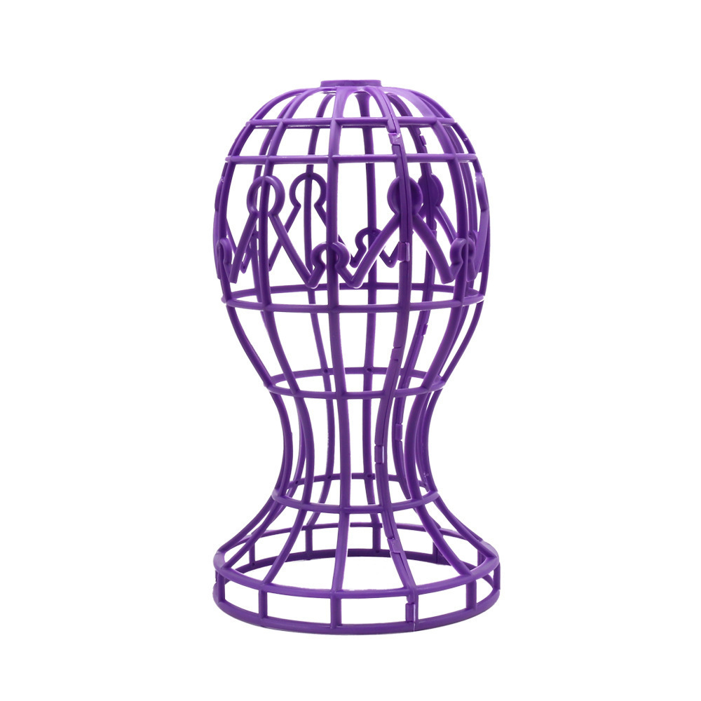 Wig Block Headband Support Lantern-Shaped Multifunctional Foldable Hair Development Display Stand Hat Display Stand