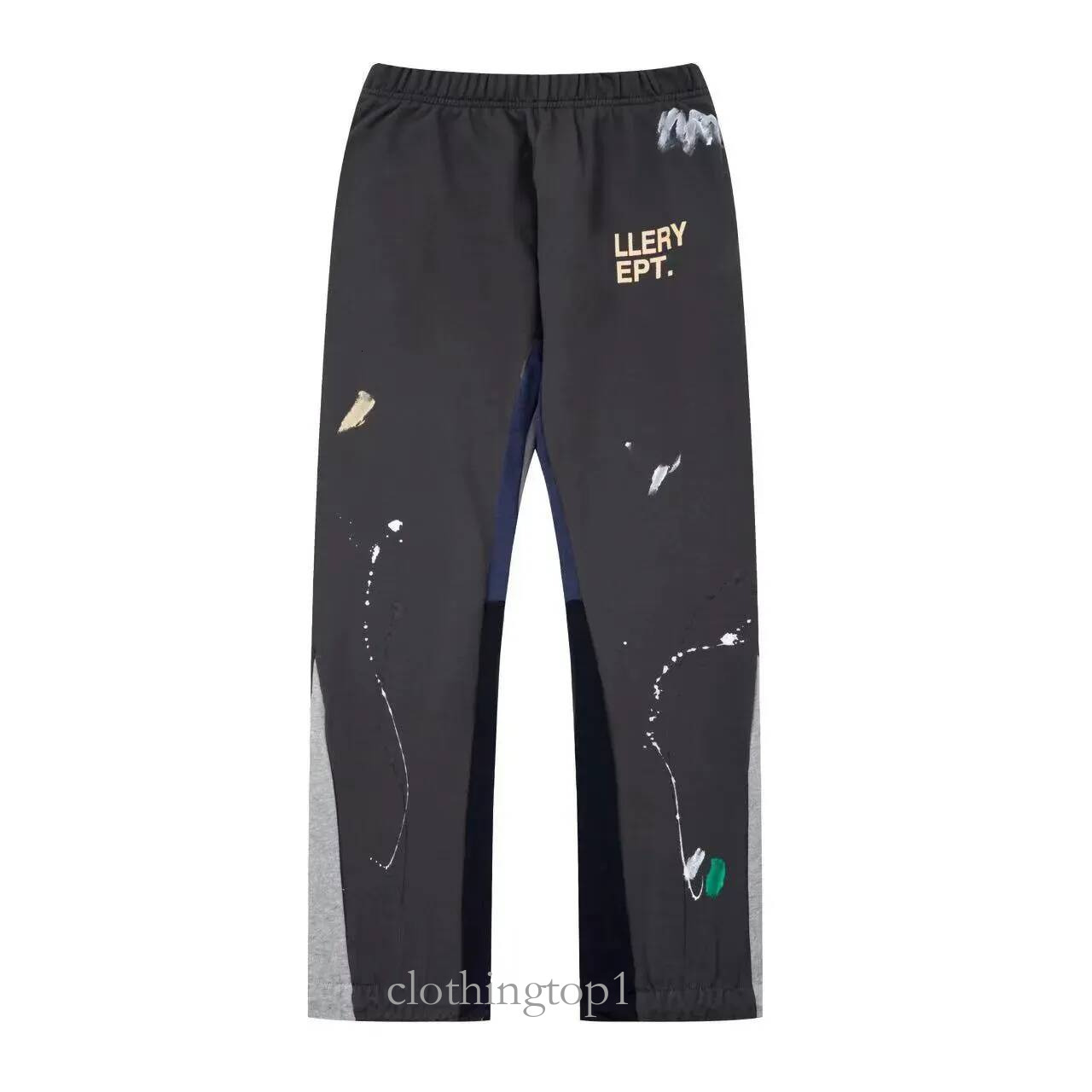 Galleryly Dept Pant 5A New Gallerydeptsweat Pant Mens Pants Designer Sweatpants High Quality Shorts Fashion Print Sport Pant High Street Joggers Mens Trouser 6fc
