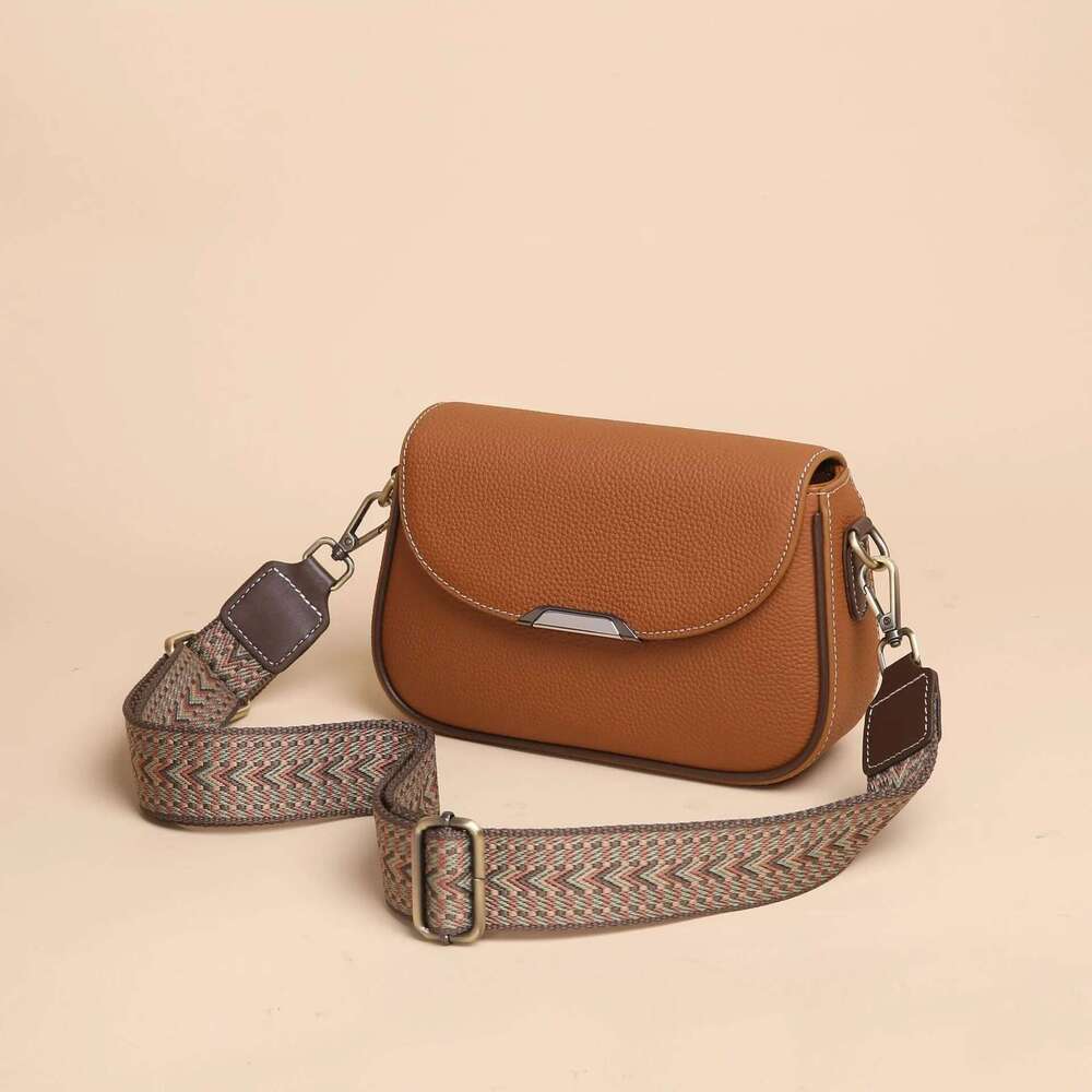 Real Leather Handbag Shoulder Crossbody Phone Flap Bag