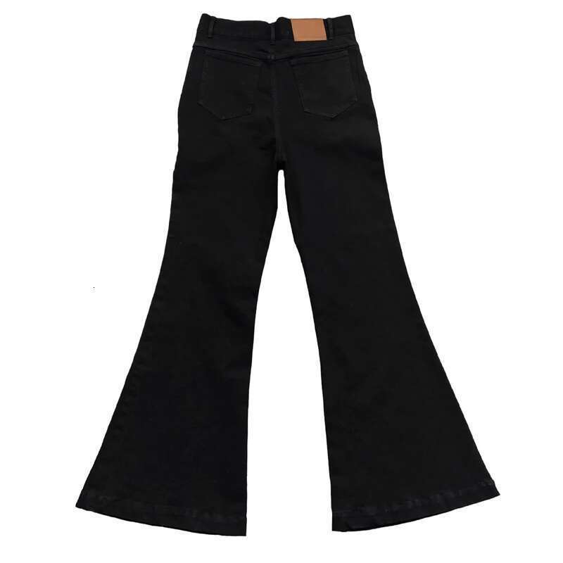 Jeans Fashion for Man Zipper Full Length Streetwear Pants Denim Black Solid Men's Clothing