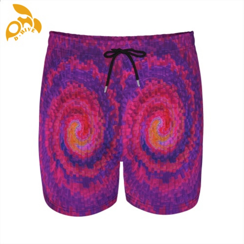 Free Shipping Summer New Fashion designer men's polyester short sport beach pants outdoor swiming size S-3XL