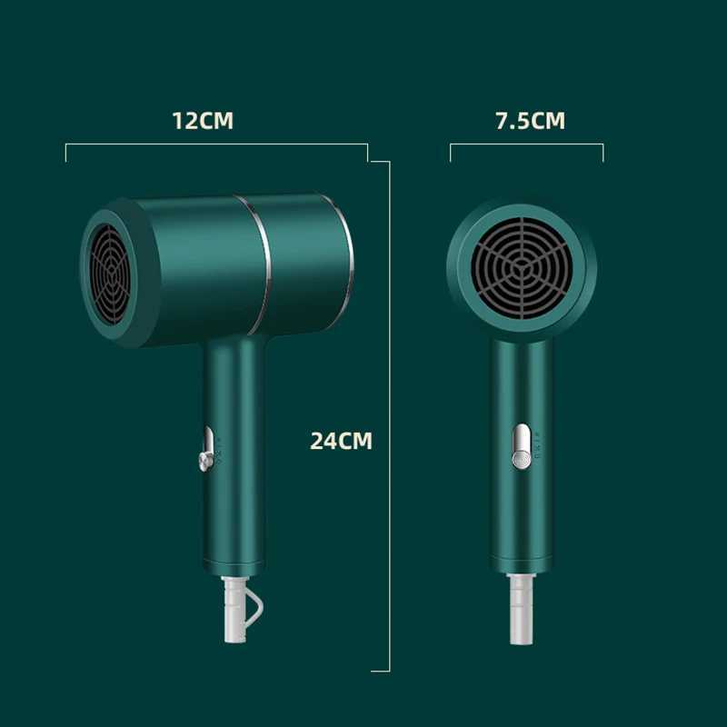 Hair Dryer High-speed Negative Lon Ultra Silent Powerful High Wind Hair Dryer No Harm To Hair Constant Temperature Hair Care z250520