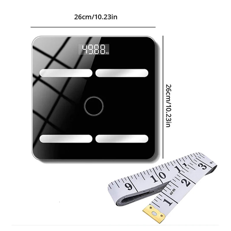 Body Fat BMI Scale Digital Weight Scales Floor lcd display Body Index Electronic Smart Weighing Scales Bathroom Accessories 250513