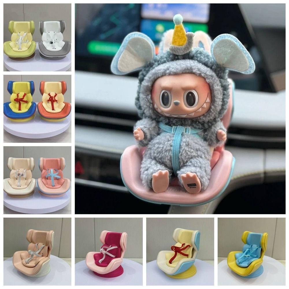 labubu Accessories adapts to safety seat air conditioning outlet cute car ornaments aromatherapy pendant