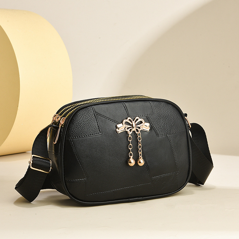 Top quality Brand High Quality New Style New women's splicing PU casual backpack commuting shoulder crossbody bag New Free Delivery Designer Bag