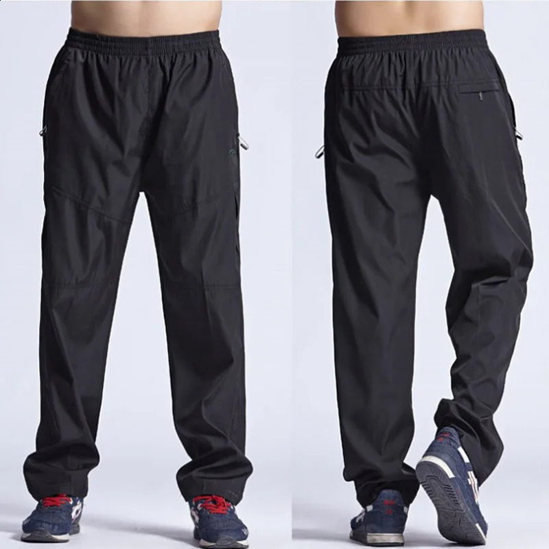 2025 Sportswear Joggers Outside Mens Casual Pants Quickly Dry Breathable Male Men Trousers Sweatpants Active 6XL 250517