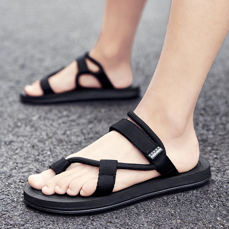 Mens Sandals Summer Leisure Beach Flip Flops Outer Sandals Women Driving Slippers Roman Shoes Gladiator Sandals Lovers 250515