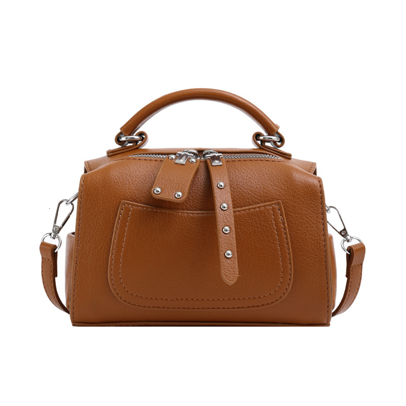 2023 New Trendy Fashionable Shoulder with High Quality and Western Style Handbag Boston Pillow Bag
