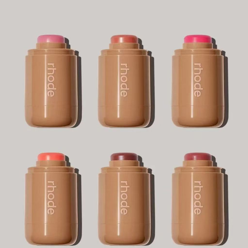RHODE Makeup Toast New Cheek Blush Cream Blusher Stick Lip Gloss Phone Case For iPhone INS SALTY TAN Raspberry Espresso Lipstick