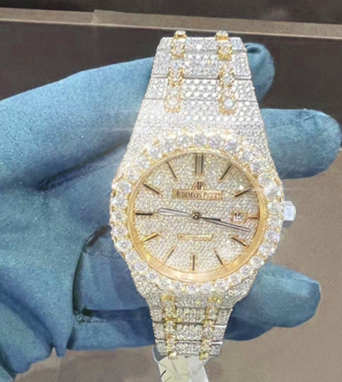 New2025 Latest Style Unique Moissanite Design Superb Skills Anti Gravity High End Watch VVS Automatic hinery Conform To The Test Standards
