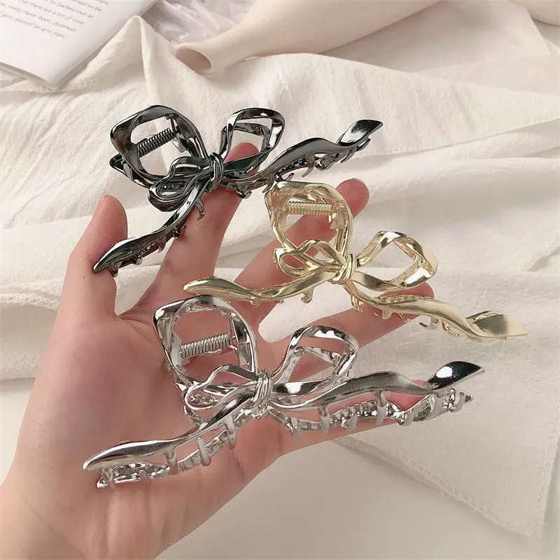 Womens Style Hair Grabs Korean Fashion High Street Girl Style Party Shopping Hairpin Shark Clip Womens Hair Accessories 250517