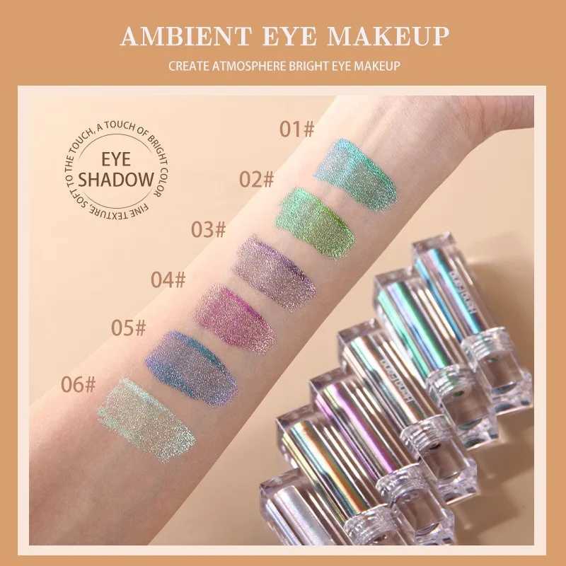Chameleon Liquid Eyeshadow Eyeliner Sparkling Liquid Eye Shadow Metallic Shining Eye Shadow Liner Makeup Green Purple SilveryXJ250520