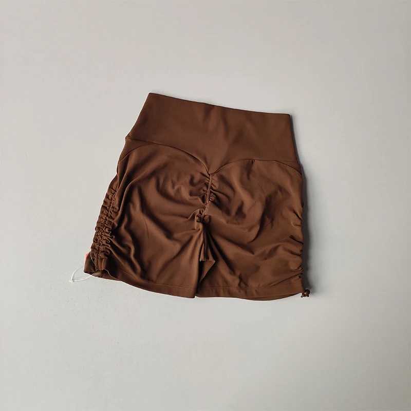 Hip Lifting Fitness Shorts for Women with Raised Hips High Waist Abdominal Contraction Outdoor Running Three Point Yoga Hot PantXJ250520