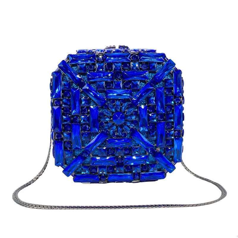 2025 New Small square box flowers Designer Women Dia Evening Bags Prom Party Purse Wedding Handbag