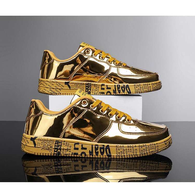 Designer casual shoes ML2025 Men's Explosive Bright Trendy Sports Student Shoes For Amateurs