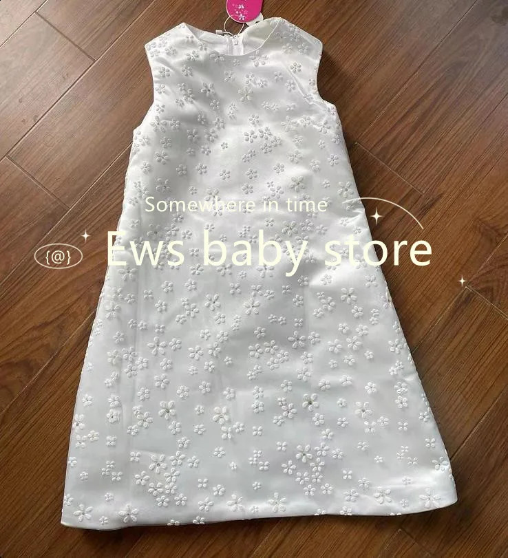 Spanish Vintage Lolita Princess Ball Gown Bow Sleeveless Infant Birthday Christening Dresses For Girl Easter Eid A1670 250519
