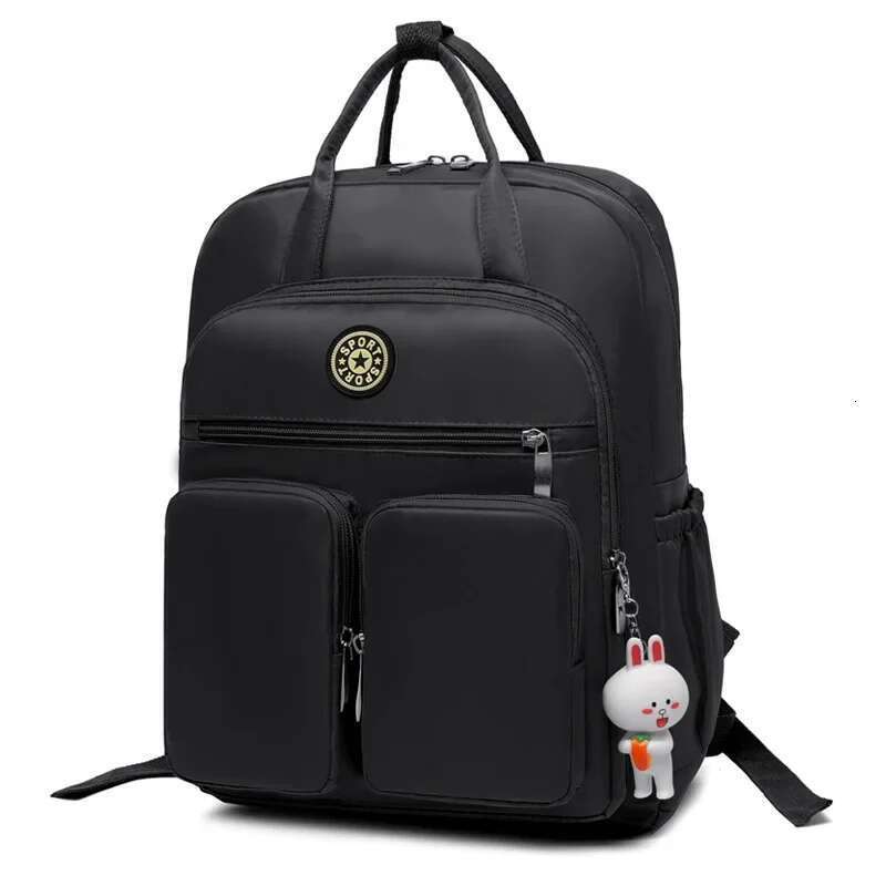 Women Nylon Backpack Large Capacity Travel Backpacks Casual Big Multi-Function Deisign Mummy Bags School Book Bag For Girls