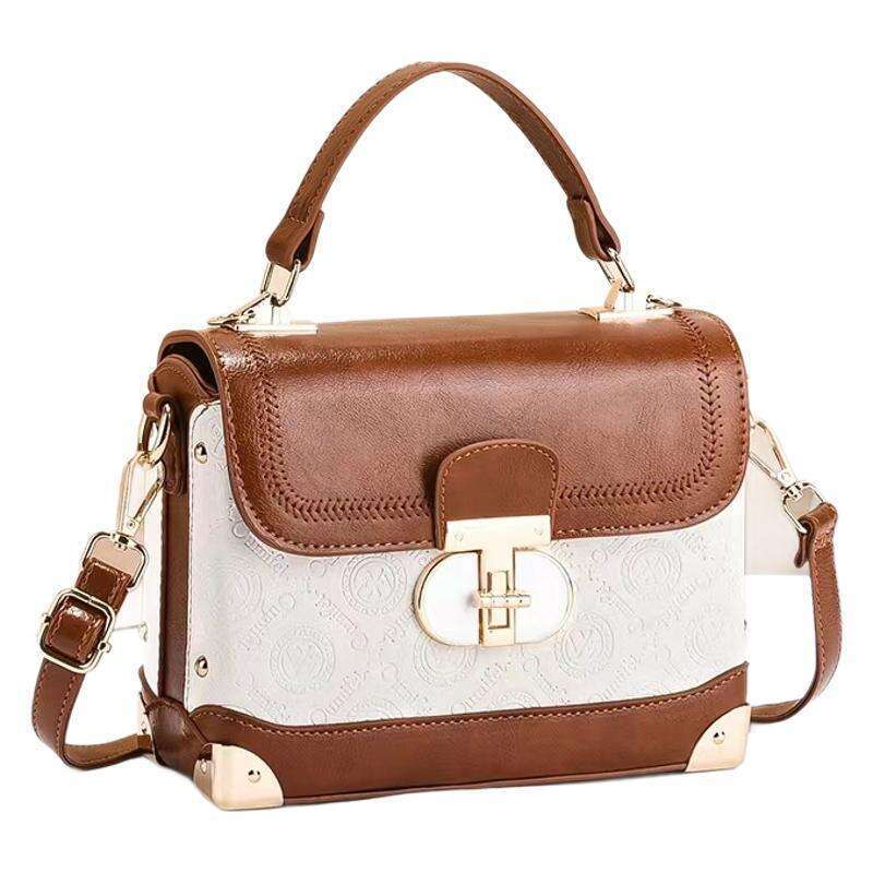 Square handbag fashionable single shoulder crossbody classic style Taizhou women s bag button flip cover