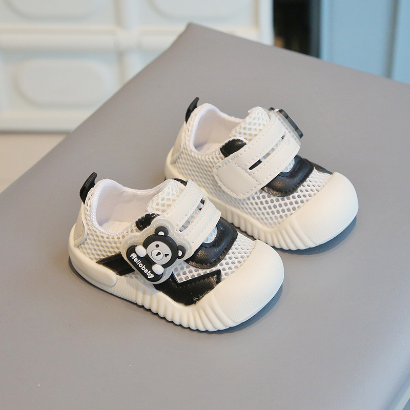 Ddmyshoesvip Baby Toddler Walking Spring Summer Breathable Mesh Both Men And Women Baby Cartoon Cute Soft Sole Single Shoes For Children