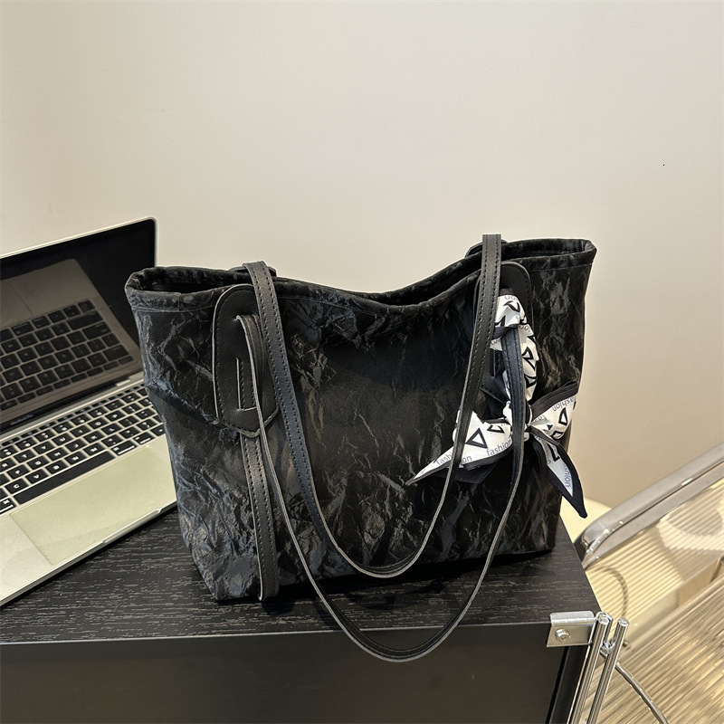 Free Delivery Designer Bag Women's Tote Large Capacity Summer Leisure 2025 Work Shoulder Bag College Student Class Commuter Bag Luxury Bag