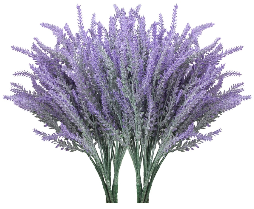 Wedding Purple Lavender High-end Simulation of Planting Hair Pastoral Style Decoration Bunch of Immortal Flowers